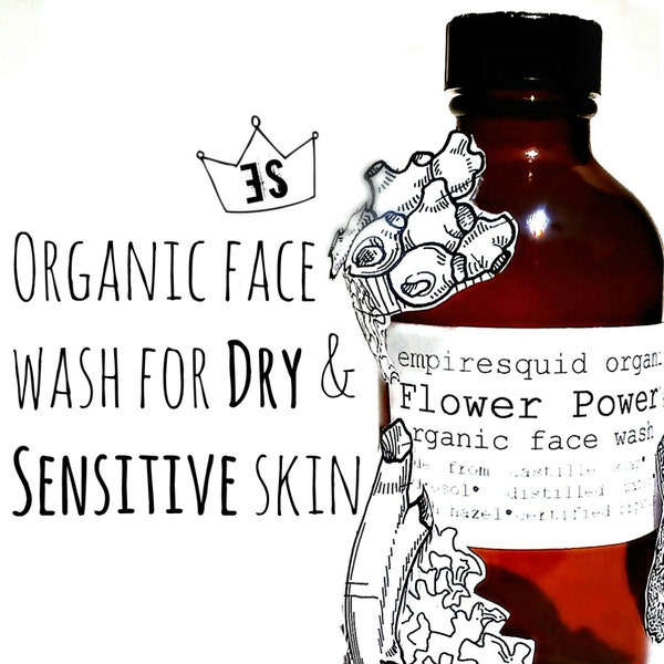 Dry & Sensitive Skin Face Wash | Dry Skin Face Wash | Natural Face Wash for Dry Skin | Organic Soap | Organic Face Cleanser | Acne Treatment