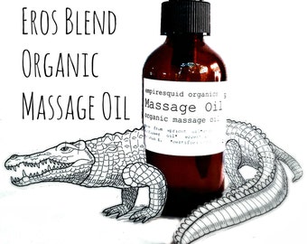 Sensual Massage Oil // Erotic Massage Oil // Sexy Massage Oil // Erotic Gifts // Organic Massage Oil // Sexy Gift for Her // Gift for Him