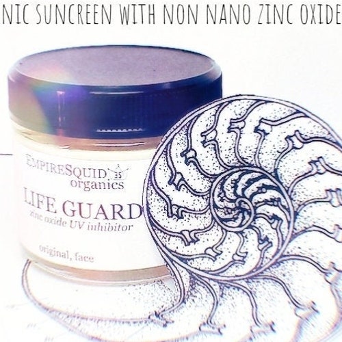 Vegan Sunscreen With Zinc Oxide Organic Sunscreen All Etsy