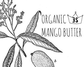 Organic Mango Butter | Organic Body Butter | Natural Moisturizer