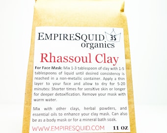 Rhassoul Clay, Moroccan Clay, Soap Making Supply, Cosmetic Making Supplies, Clay for Soap