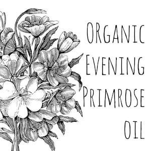 Organic Evening Primrose Oil Cold Pressed Evening Primrose Oil Pure Evening Primrose Oil Organic Primrose Oil image 1