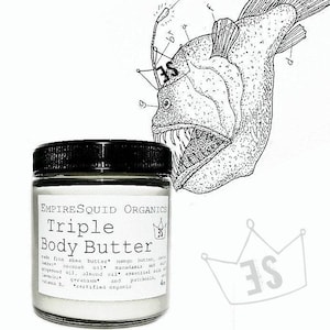 Organic Body Lotion | Organic Body Butter | Natural Body Butter Organic | Shea Body Butter | Shea Butter Lotion image 1