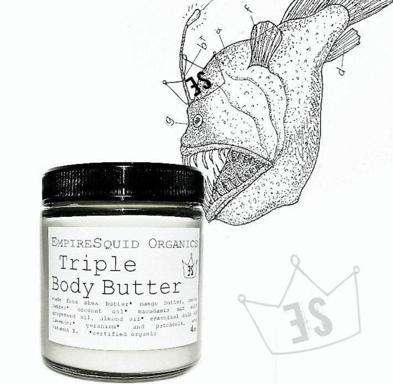 Organic Body Lotion | Organic Body Butter | Natural Body Butter Organic | Shea Body Butter | Shea Butter Lotion image 1