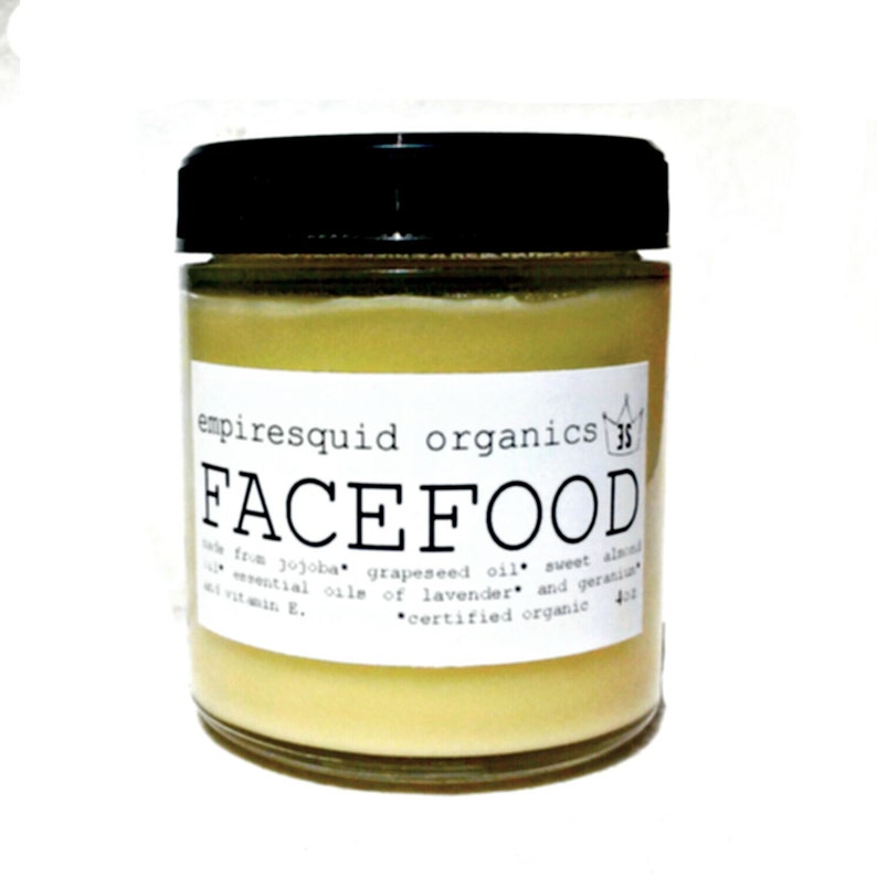 Original Facial Cream // Natural Face Cream // Organic Facial Moisturizer // Organic Face Cream // Natural Face Lotion // Organic Skincare image 2