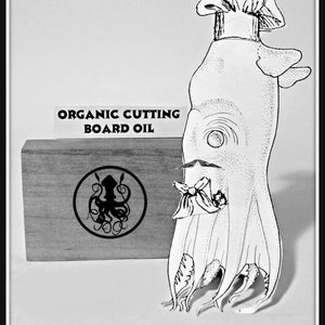 Organic Cutting Board Oil Mineral Oil Free Organic Butcher Block Oil Butcher Block Conditioner image 3