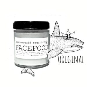 Original Facial Moisturizer // Rich Face Balm // Natural Face Cream // Natural Face Lotion // Organic Skincare image 1