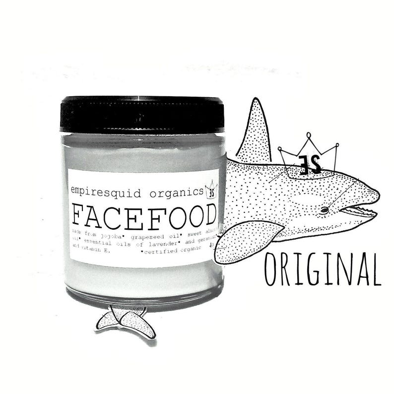 Original Facial Moisturizer // Rich Face Balm // Natural Face Cream // Natural Face Lotion // Organic Skincare image 1