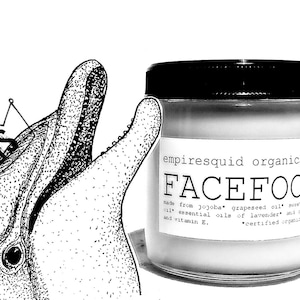 Organic Face Cream // Organic Facial Cream // Organic Skin Cream // Natural Face Cream // Natural Facial