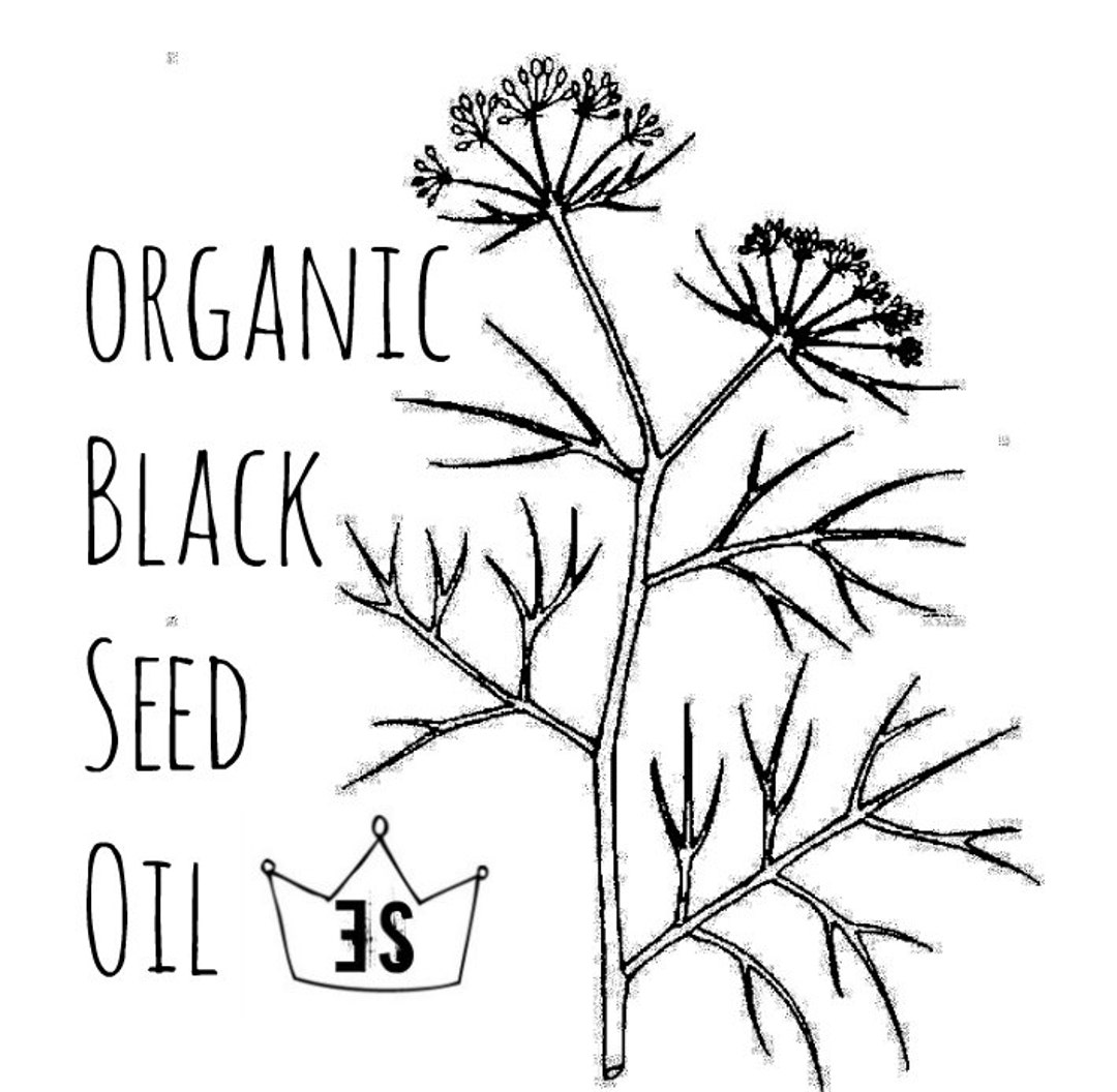 Black Cumin Seed Oil Organic Black Seed Oil Natural Healing Oil Organic