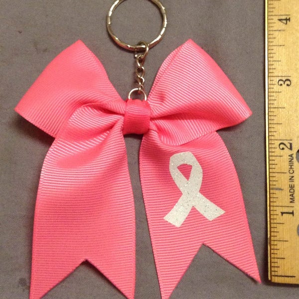 Breast Cancer Awareness Keychain - Etsy
