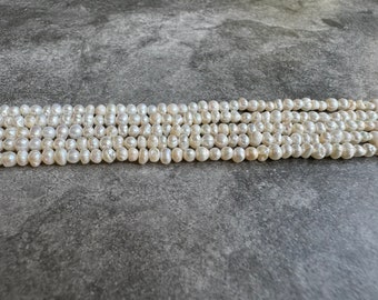 Perlas de patata de agua dulce blancas de 2-3 mm