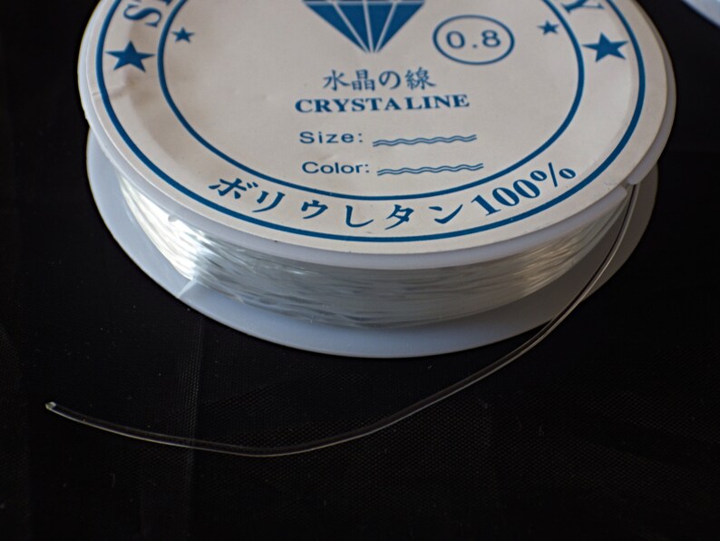 Strong /& Stretchy Crystal Elastic Beading Cord 0.8mm
