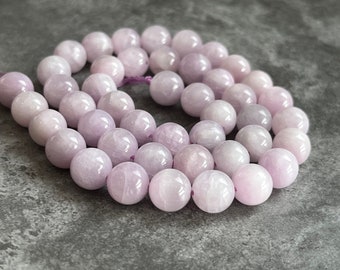 8mm Kunzite Round Beads