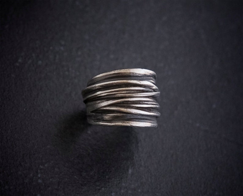 Silver Ancient Ring Boho Rin Celtic Ring Silver Ring | Etsy