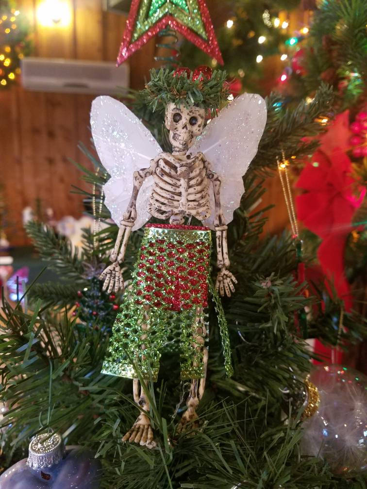 Fairies Fairy Faerie Wings Christmas Tree Ornament Holiday Xmas Decor Decorating 