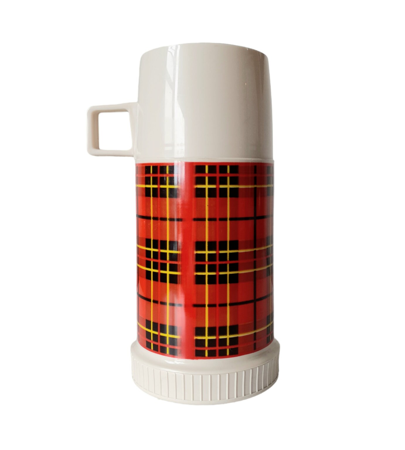 Plaid coffee cheap thermos