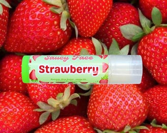 Saucy Face STRAWBERRY Lip Balm