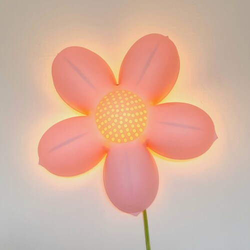 Vintage IKEA Smila Flower Wall Lamp Etsy