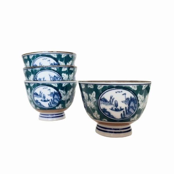 Chinese Rice Bowls Etsy