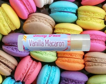 Saucy Face VANILLA MACARON Lip Balm