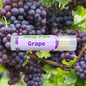 Saucy Face GRAPE Lip Balm