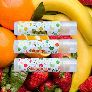 VEGAN Saucy Face VEGAN Lip Balm Trio