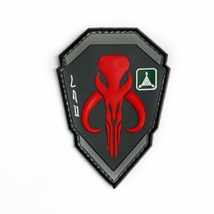 BOBA FETT CALAVERA IRON ON PATCH 3.25" Embroidered Mandalorian Star Wars Fan BOBA FETT CALAVERA IRON ON PATCH 3.25" Embroidered Mandalorian Star Wars Fan