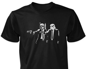 pulp fiction star wars t shirt