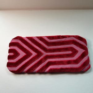 Bolsa de tela de diseñador con cremallera / bolsa con cremallera / bolsa de cosméticos / bolsa de maquillaje / bolsa de joyería / bolsa de tocador / billetera