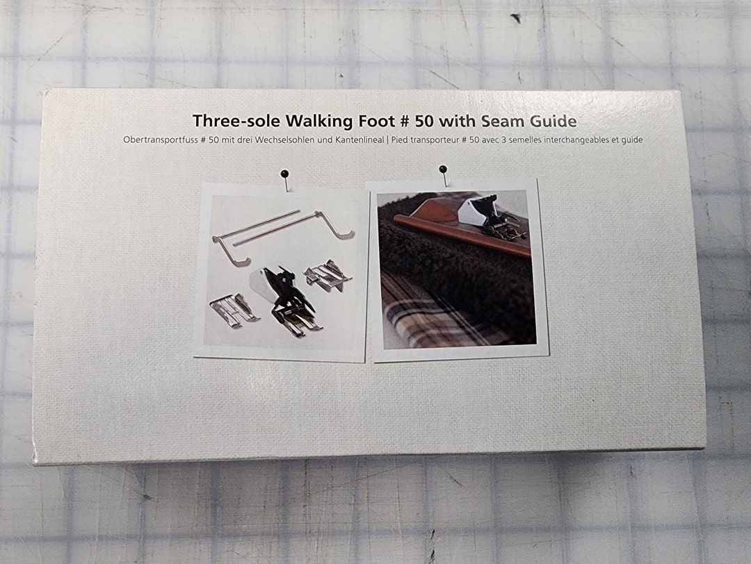 Bernina New Style 3 Sole Walking Foot 50 W/ Seam Guide Etsy