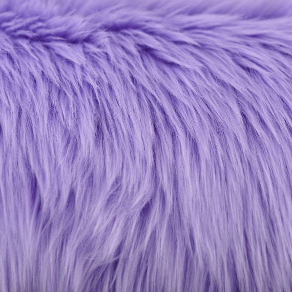 Natural Luxury Shag Faux Fur Fabric