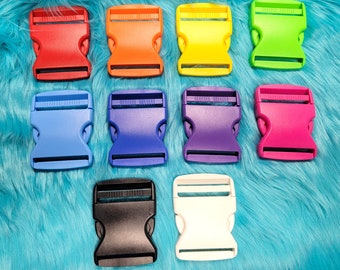 Extra Large 2 inch/50mm Side Release Buckle - 10 Colors