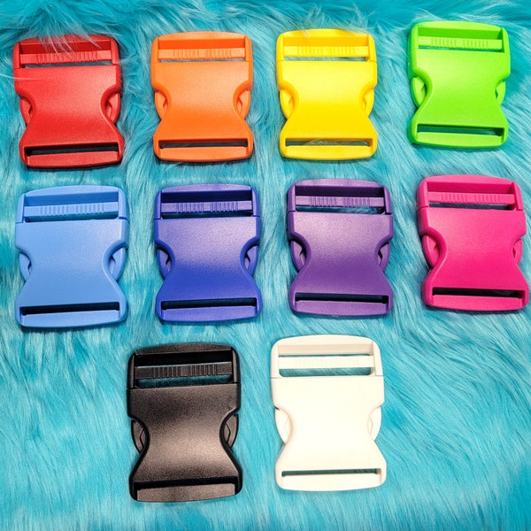 Extra Large 2 inch/50mm Side Release Buckle - 10 Colors