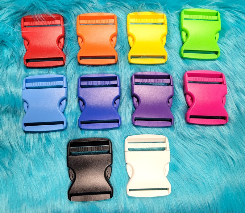 Extra Large 2 inch/50mm Side Release Buckle 10 Colors image 1