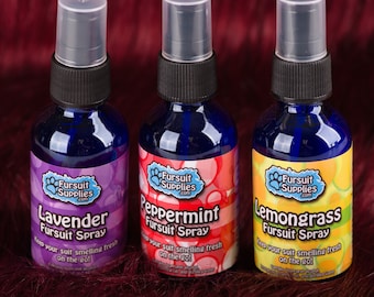 Spray perfumado para disfraces de fursuit