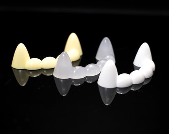 Toony Resin Fursuit Teeth (Lower) - 3 Colors