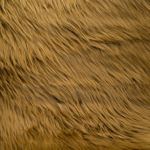 Brown Luxury Shag Faux Fur