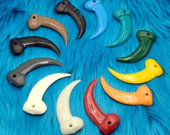 Plastic Claws for Fursuit Making - 12 Colors