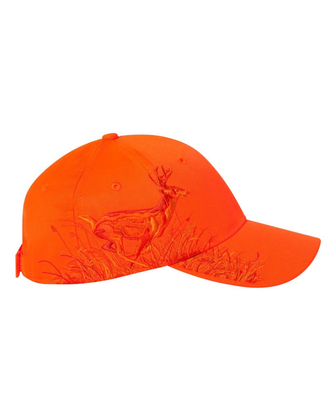 Hunters orange dri duck running buck cap hat outdoor cap Etsy