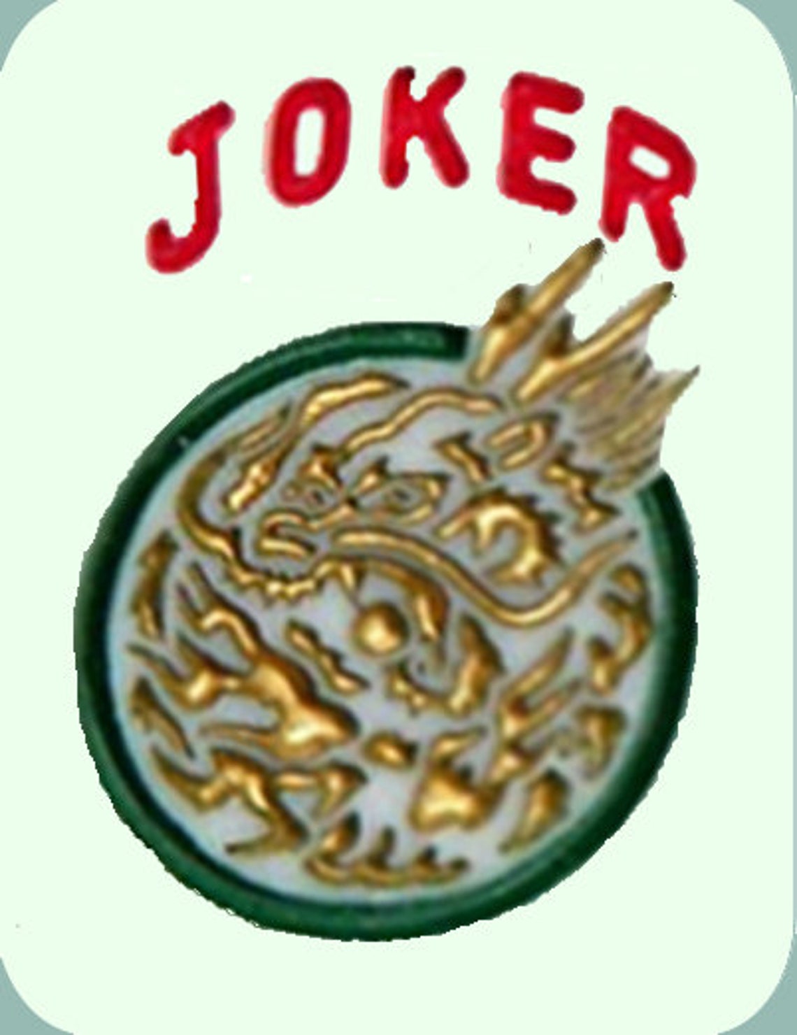 Mah Jong Mahjong Mah Jongg Classic Joker Stickers Set of 9 Etsy