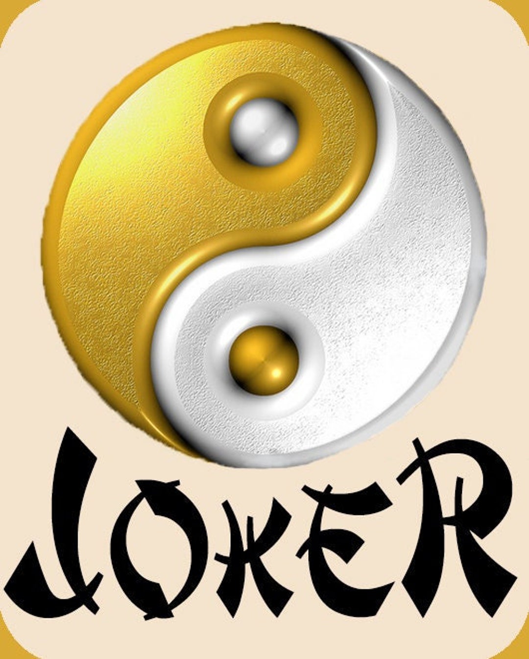 Mah Jong Mahjong Mah Jongg Yin Yang Joker Stickers Set of 8 Etsy