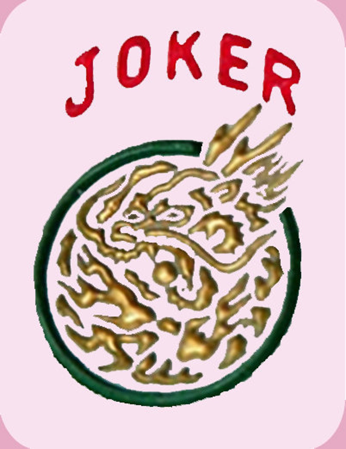 Mah Jong Mahjong Mah Jongg Classic Joker Stickers Set of 9 Etsy