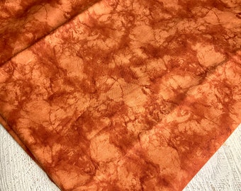 Copper Rust Marble Blender, By the HALF Yard, Quilting Cotton