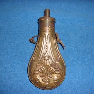 Brass Powder Flask 