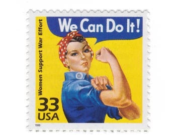 1999 Celebrate the Century 1940s Series - 33c We Can Do It - Rose the Riveter - Item No. 3186e