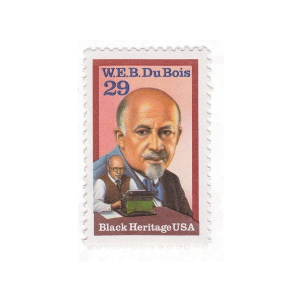 1992 29c Black Heritage - W.E.B. Du Bois - Single Unused Vintage Postage Stamp - Item No. 2617