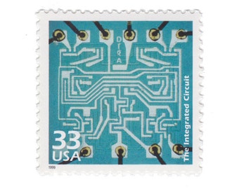 1999 Celebrate the Century 1960s Series - 33c The Integrated Circuit - Item No. 3188j