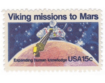 1978 15c Viking Mission to Mars - Single US Vintage US Postage Stamp - Item No. 1759