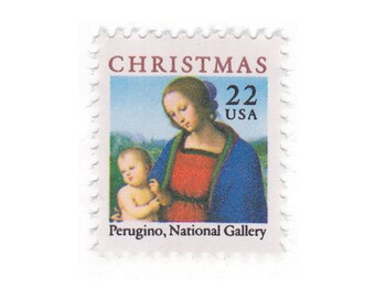 1986 22c Traditional Christmas - US Vintage Postage Stamp - Scott No. 2244